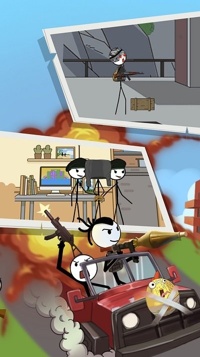 火柴人吃鸡日记7官方版 火柴人吃鸡日记7游戏下载