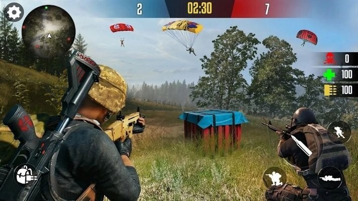 和平吃鸡精英3d手机版(fps commando 3d)