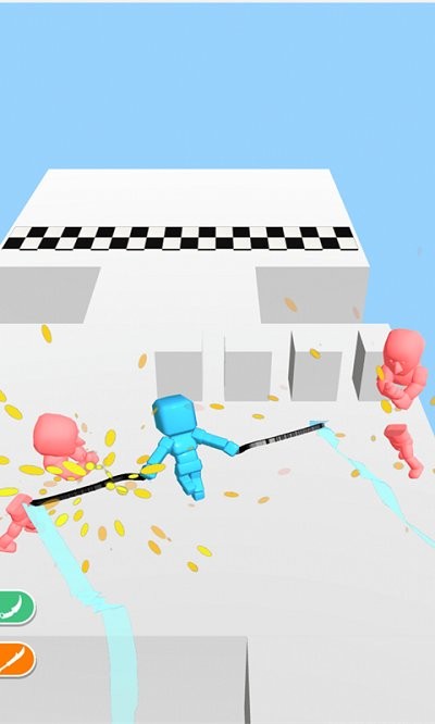 画个武器冲冲冲小游戏