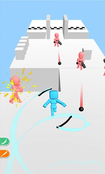 画个武器冲冲冲小游戏