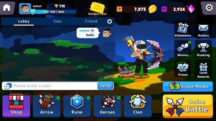 弓箭手竞技对决游戏