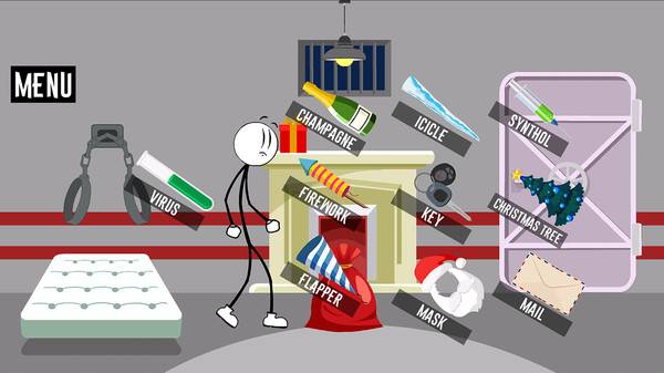 火柴人逃脱监狱游戏