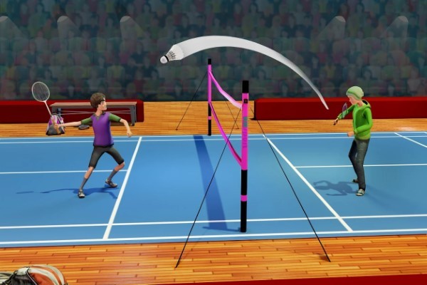 羽毛球对决1v1游戏