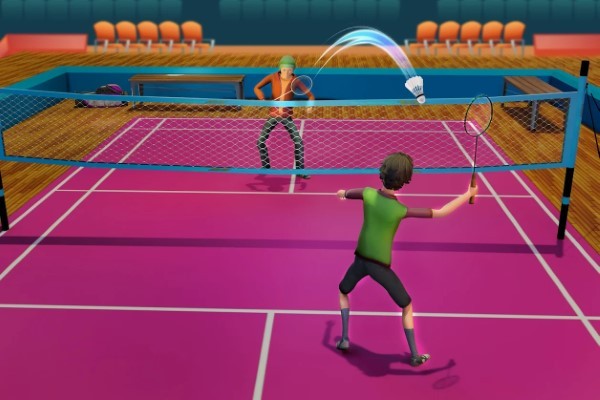 羽毛球对决1v1游戏