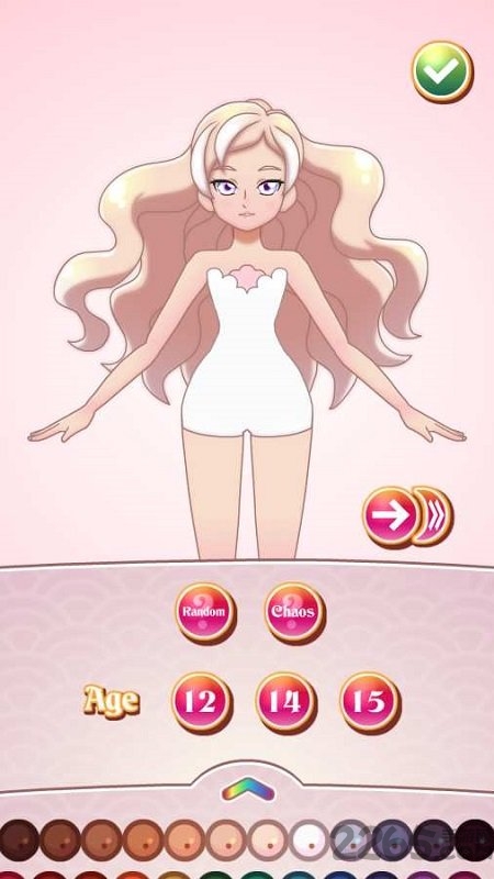 闪耀动漫女孩装扮手机版