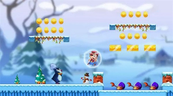 超级兄弟快跑游戏(super bros run)