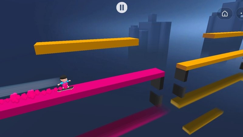 变色龙跑酷游戏