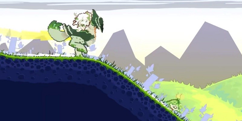 滑草大冒险纳西妲游戏(grassskiing)