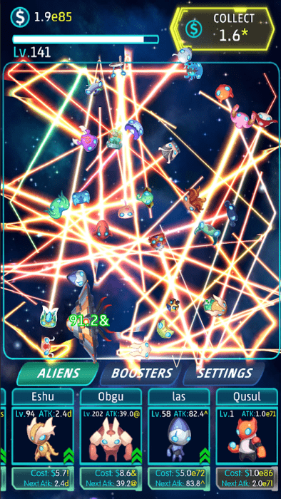 空闲外星人idle alien手游