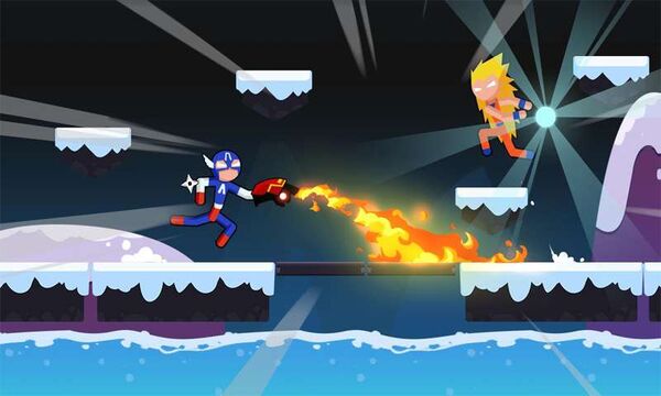 激战火柴人双人版