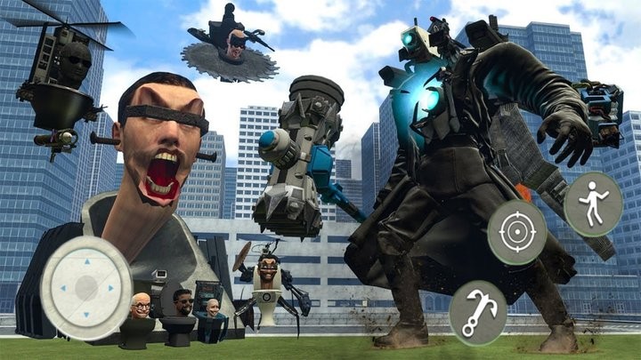 电视机人vs马桶人最新版