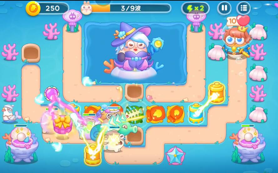 保卫萝卜4海的闺女90关攻略 海的闺女第90关图文通关流程[多图]图片5