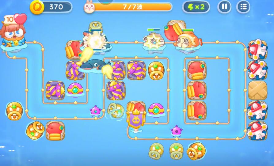 保卫萝卜4海的闺女80关攻略 海的闺女第80关满星通关流程[多图]图片8