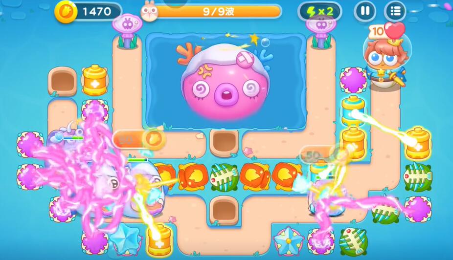 保卫萝卜4海的闺女90关攻略 海的闺女第90关图文通关流程[多图]图片12