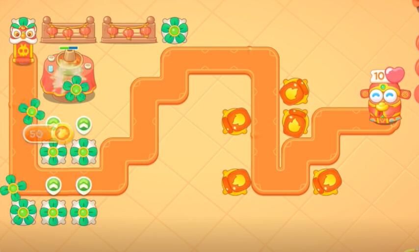 保卫萝卜4福神大作战第1关攻略 福神大作战第1关图文通关流程[多图]图片6