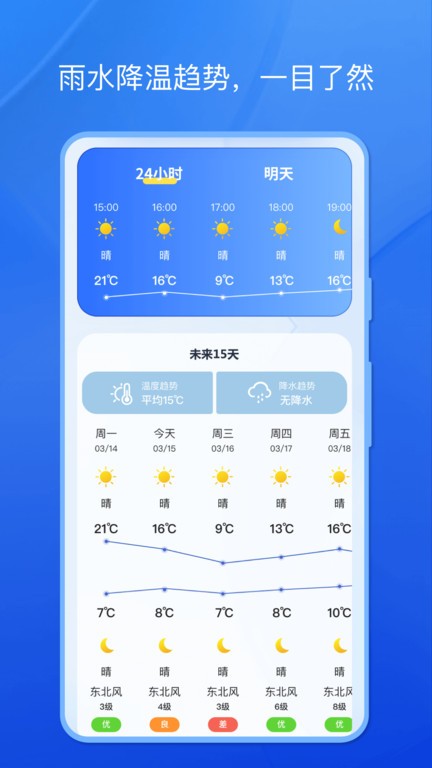 天气小秘书app