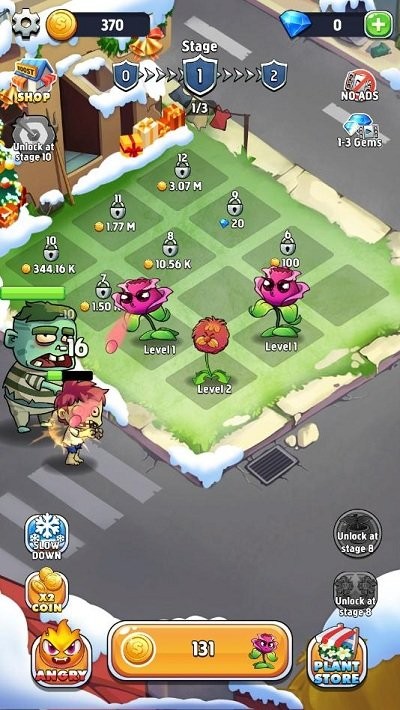 植物大战僵尸防卫游戏