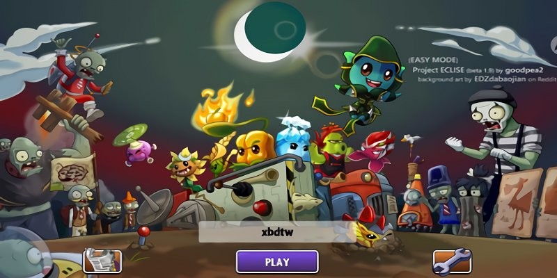 eclise植物大战僵尸2改版(eclise easy mode)