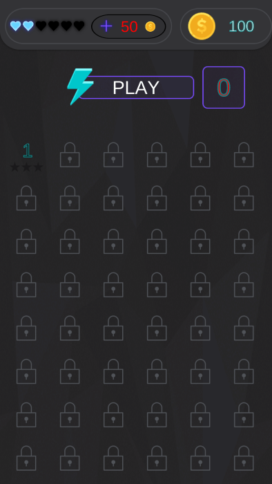 霓虹球弹射游戏