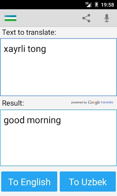 乌兹别克英语翻译app