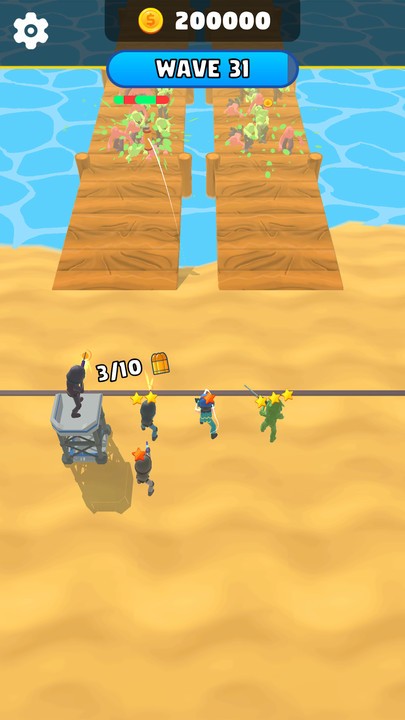 闲置僵尸塔防游戏