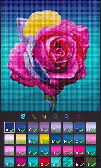 儿童十字绣小游戏