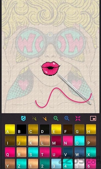 儿童十字绣小游戏