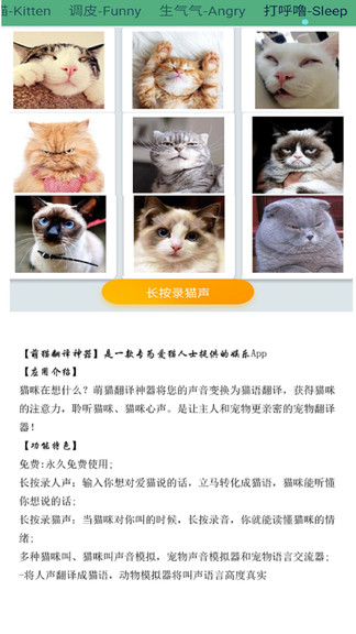 萌猫翻译神器手机版