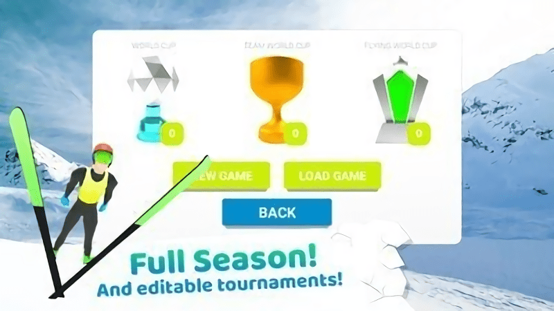 跳台滑雪竞技游戏 跳台滑雪竞技手机版下载