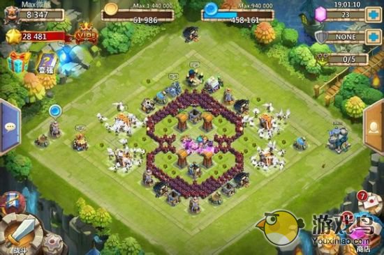 《城堡争霸》新手玩家适用的十大布局推荐[多图]图片1