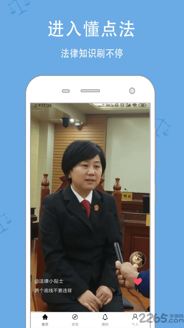 懂点法app