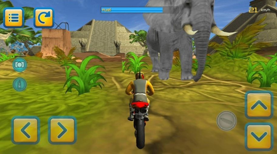 森林摩托车(Jungle Motorbike Jumping)