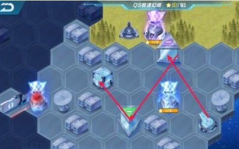 QQ飞车手游qs极速幻境第四章怎么走？qs极速幻境第四章通关路线攻略[多图]图片8