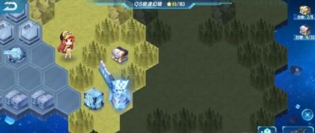 QQ飞车手游qs极速幻境第三章怎么走？QS极速幻影第三章走法路线图推荐[多图]图片1