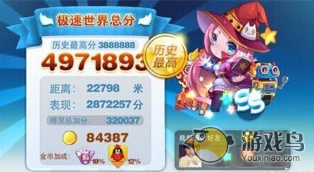 天天酷跑给力角色小魔女宠物精灵搭配攻略[图]图片1