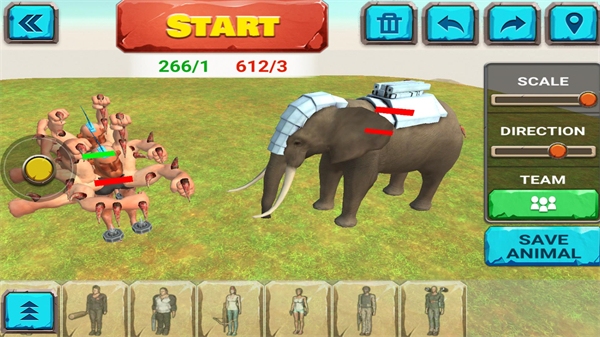 动物战争模拟器菜鸡版本(Animal Revolt Battle Simulator)
