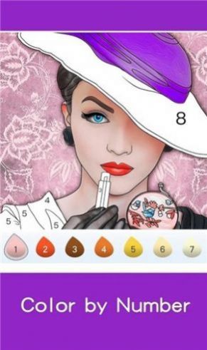 涂料颜色秘密花园填色(Paint Color)