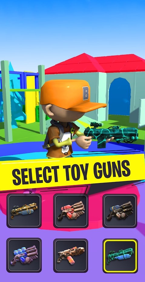 水牌勇士水枪射击(Aqua Tag Warriors – Water Gun Sh)