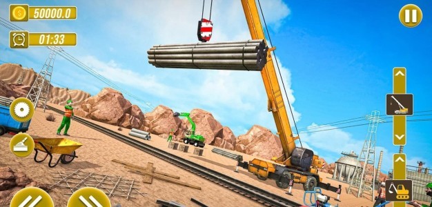 火车轨道建设模拟车站建设者(Train Track Construction Sim: Station Builder Game)