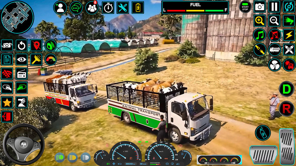 3d野生动物运输(Wild Animal Transport Games 3d)
