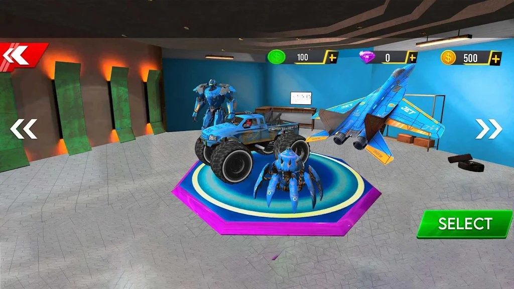 怪物厕所汽车机器人(Monster Toilet Car Robot Game)