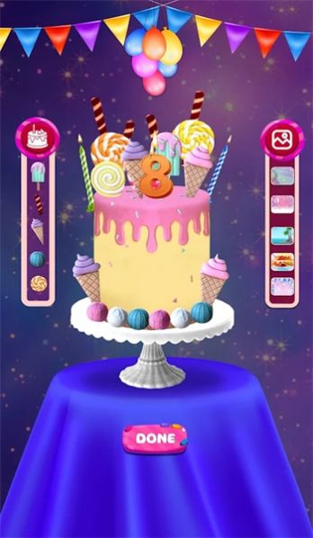 DIY生日蛋糕甜点(DIY Birthday Cake Desserts)