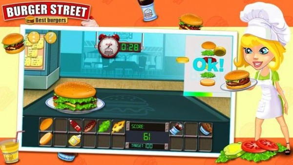 烹饪汉堡咖啡模拟器(BurgerStreet)